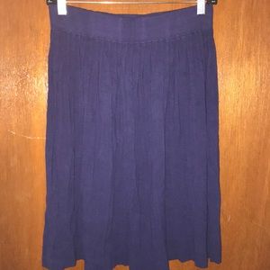 Banana Republic Navy Blue Skirt